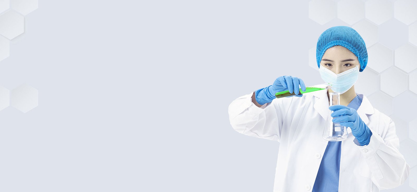 Scientist researching soy isoflavones to discover their health-enhancing properties