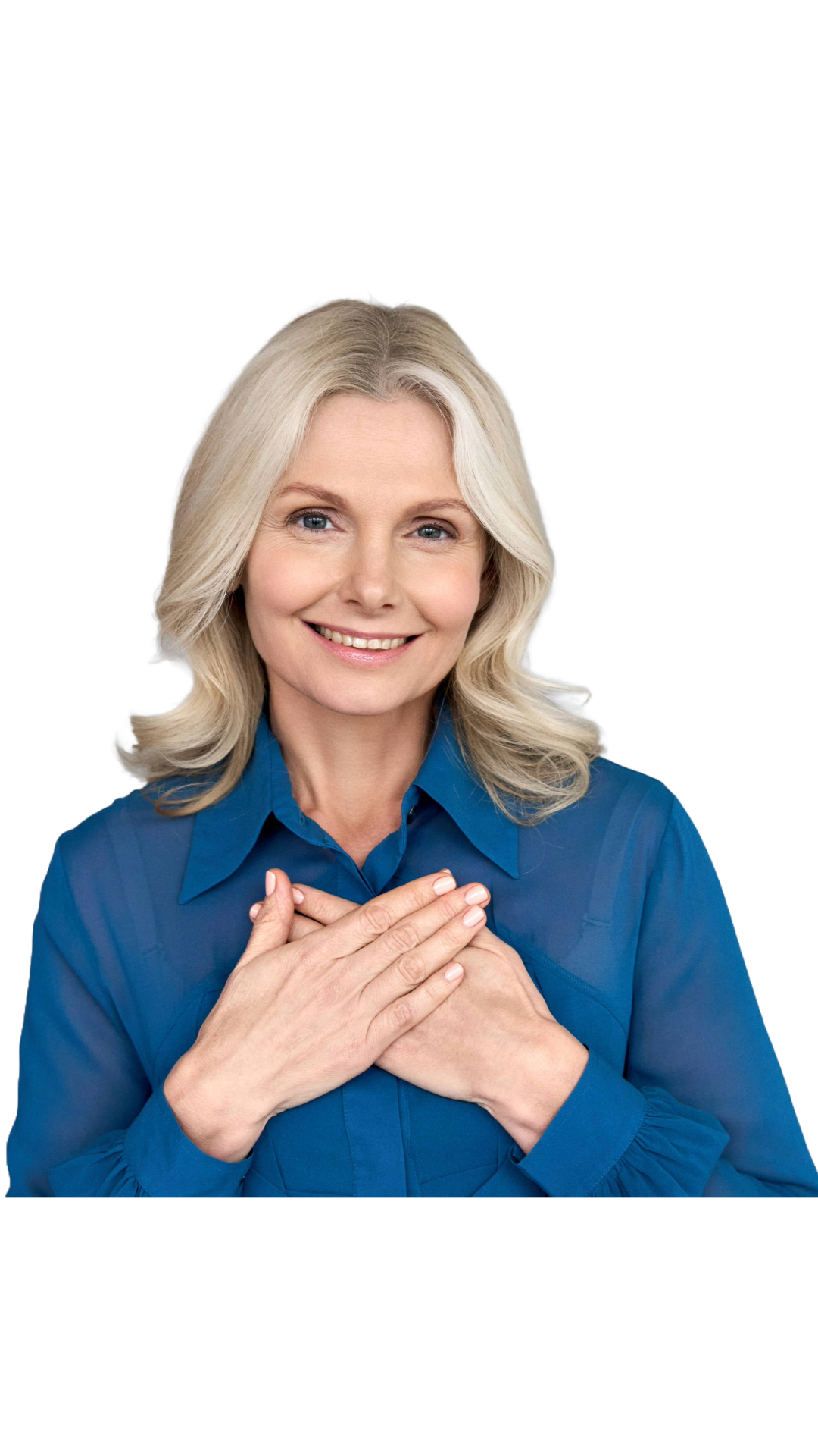 Smiling woman enjoying the benefits of soy isoflavones for hormonal balance